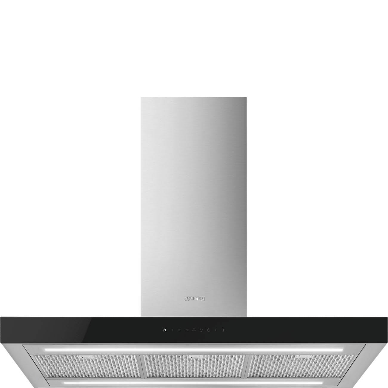 90cm Island Cooker Hood with Auto-Vent 2.0