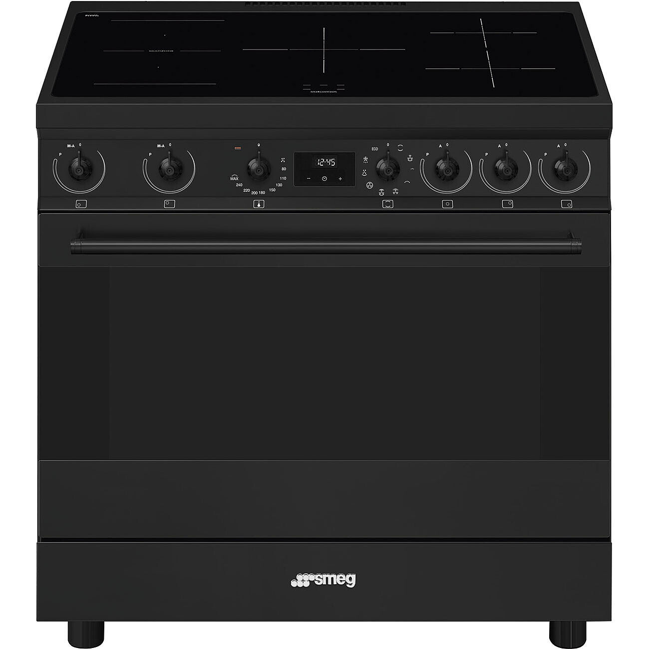 90cm Single Cavity Cooker with Induction Hob