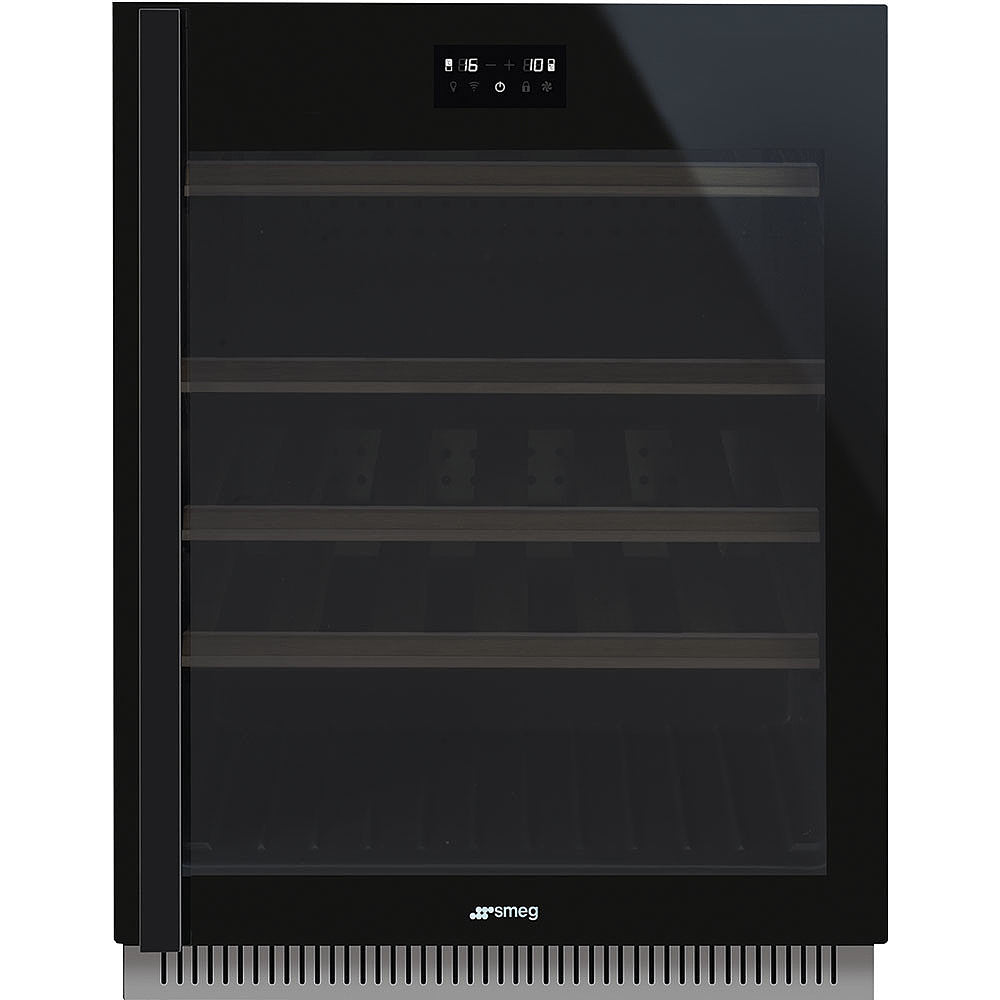 60cm Dolce Stil Novo U/C Wine Cooler with RH Hinge Eclipse Glass