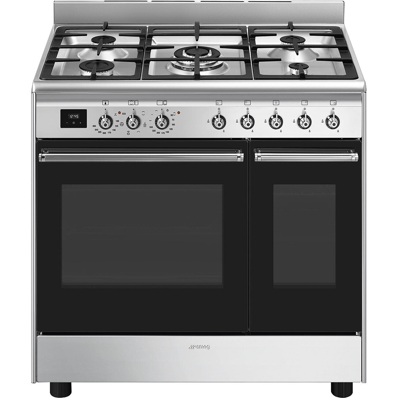 90cm Concert double cavity dual fuel cooker