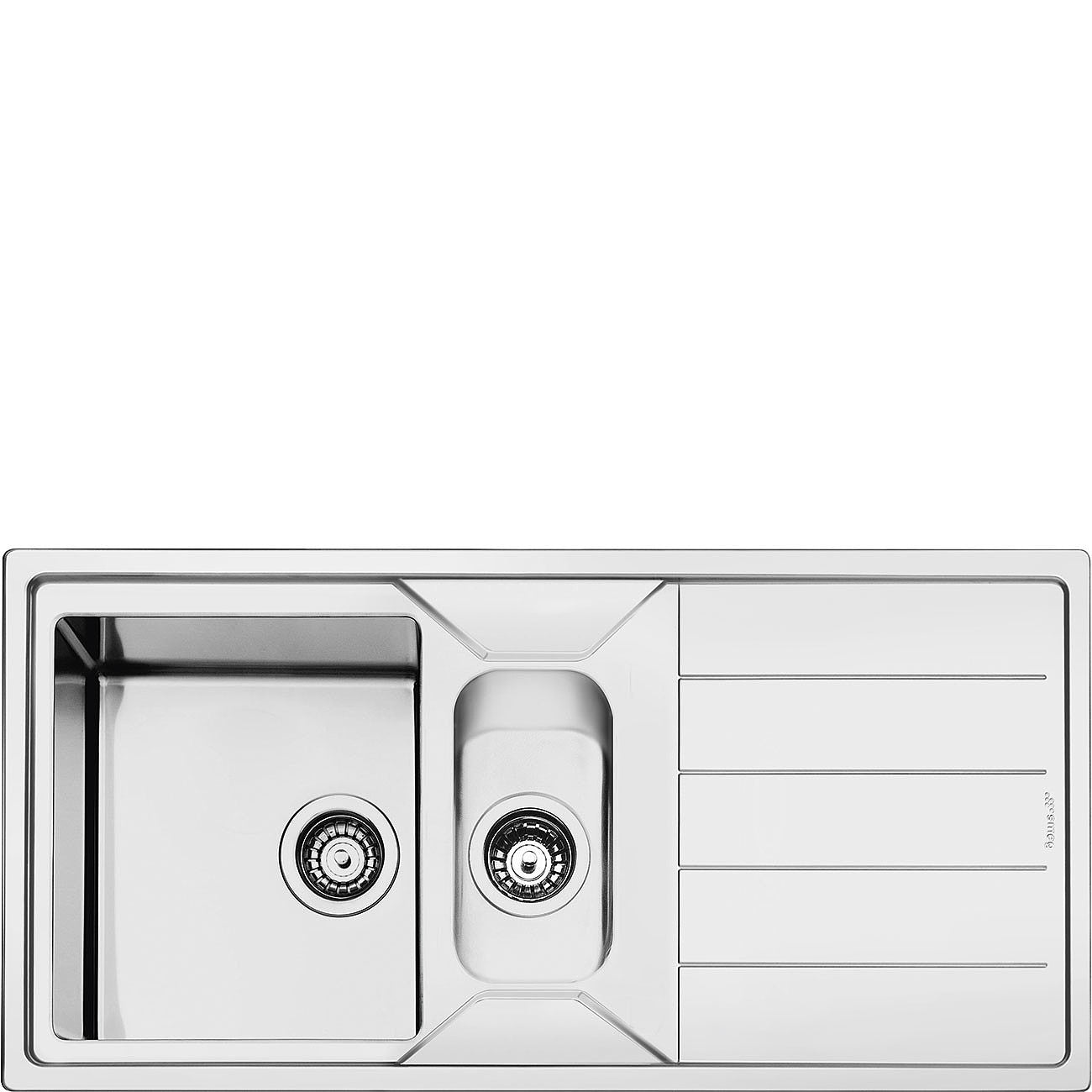 100cm Mira 1.5 bowl sink