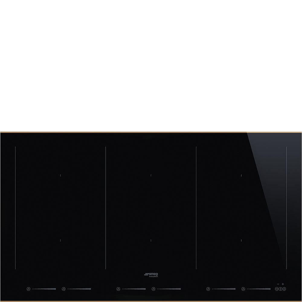 SIM693WLDR 90cm Dolce Stil Novo Induction Hob with Copper Trim