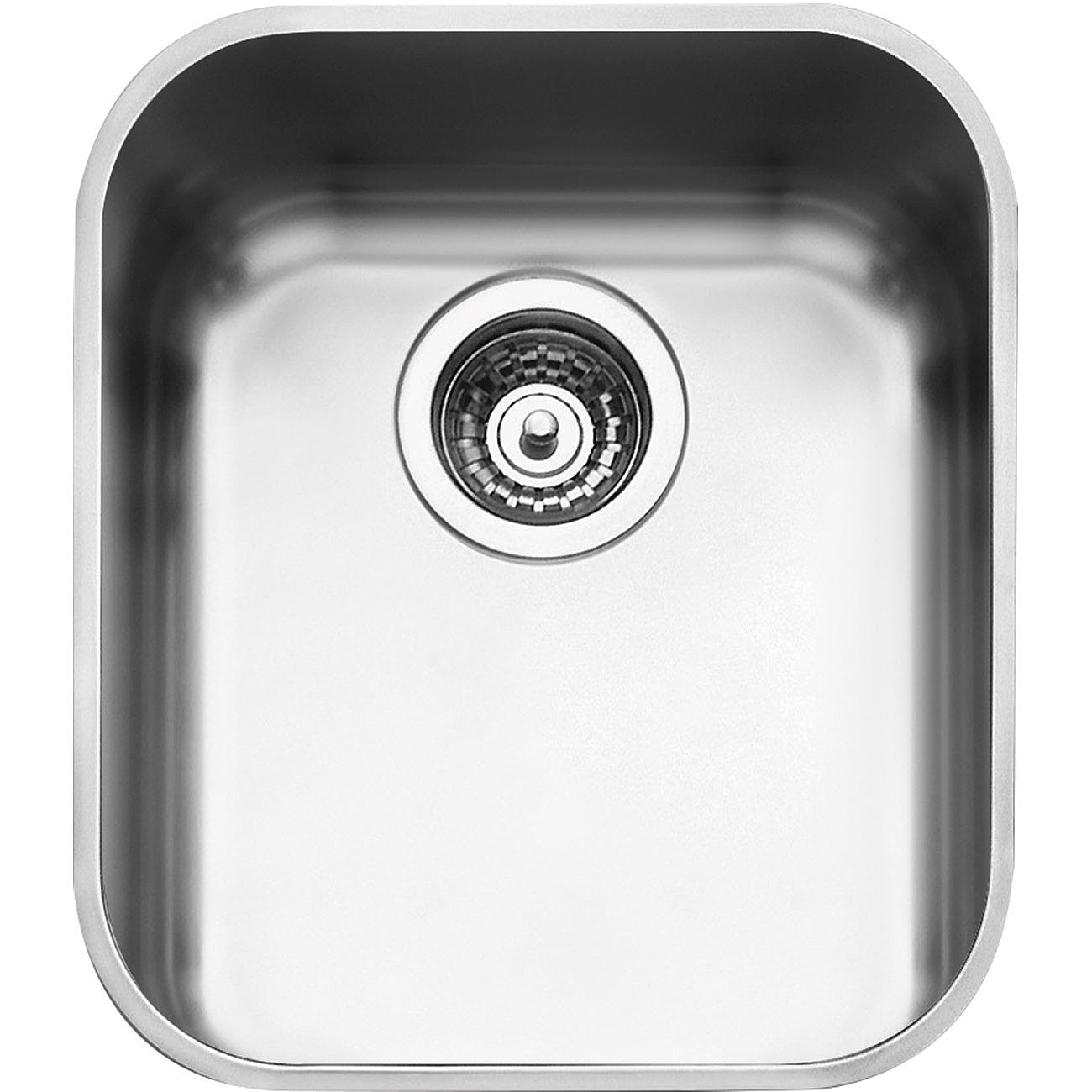 40cm Alba Single bowl undermount sink