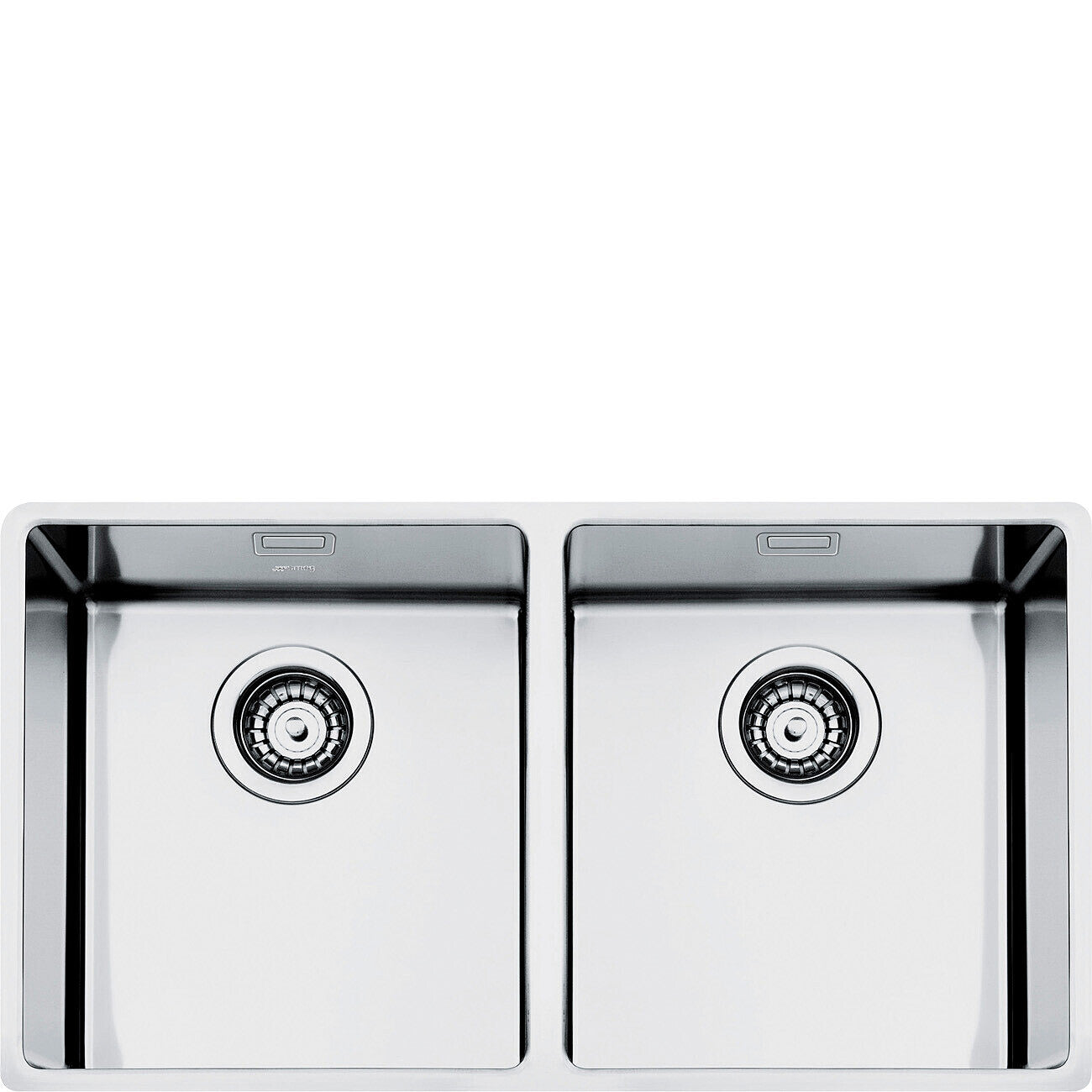 80cm Mira Double bowl undermount sink