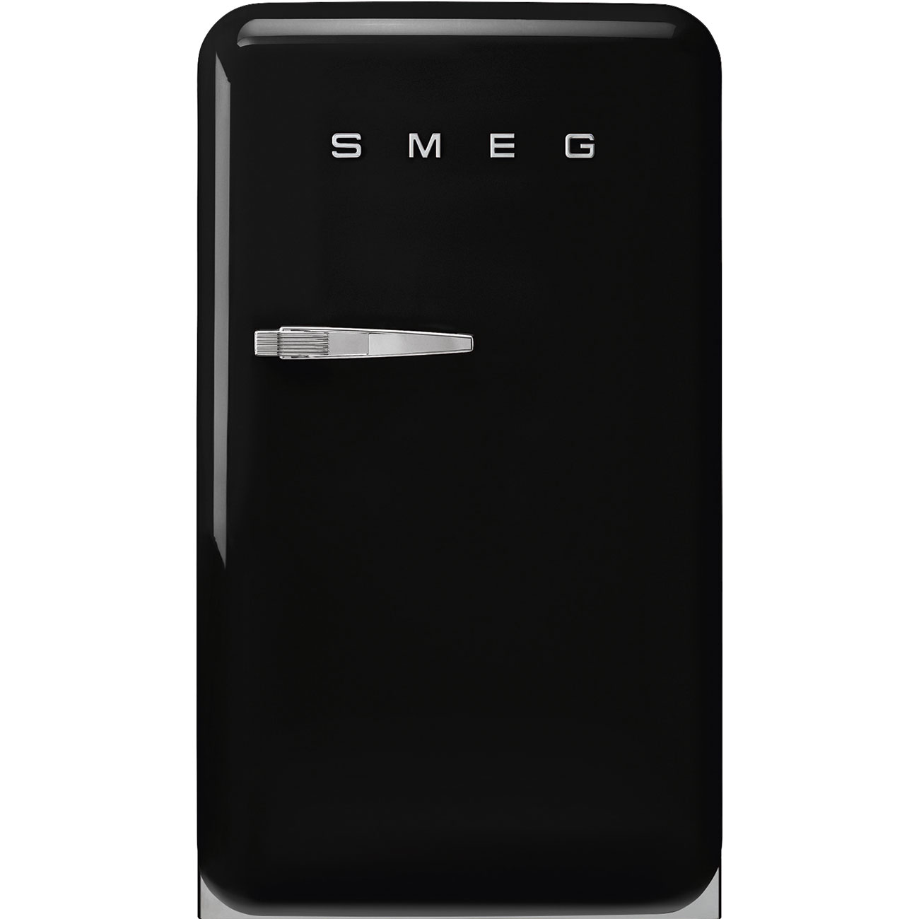 FAB10 55cm 50s Style Small Right Hand Hinge Fridge with Icebox