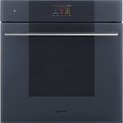 SOP6104TPG 60cm Linea Pyrolytic Single Oven Neptune Grey