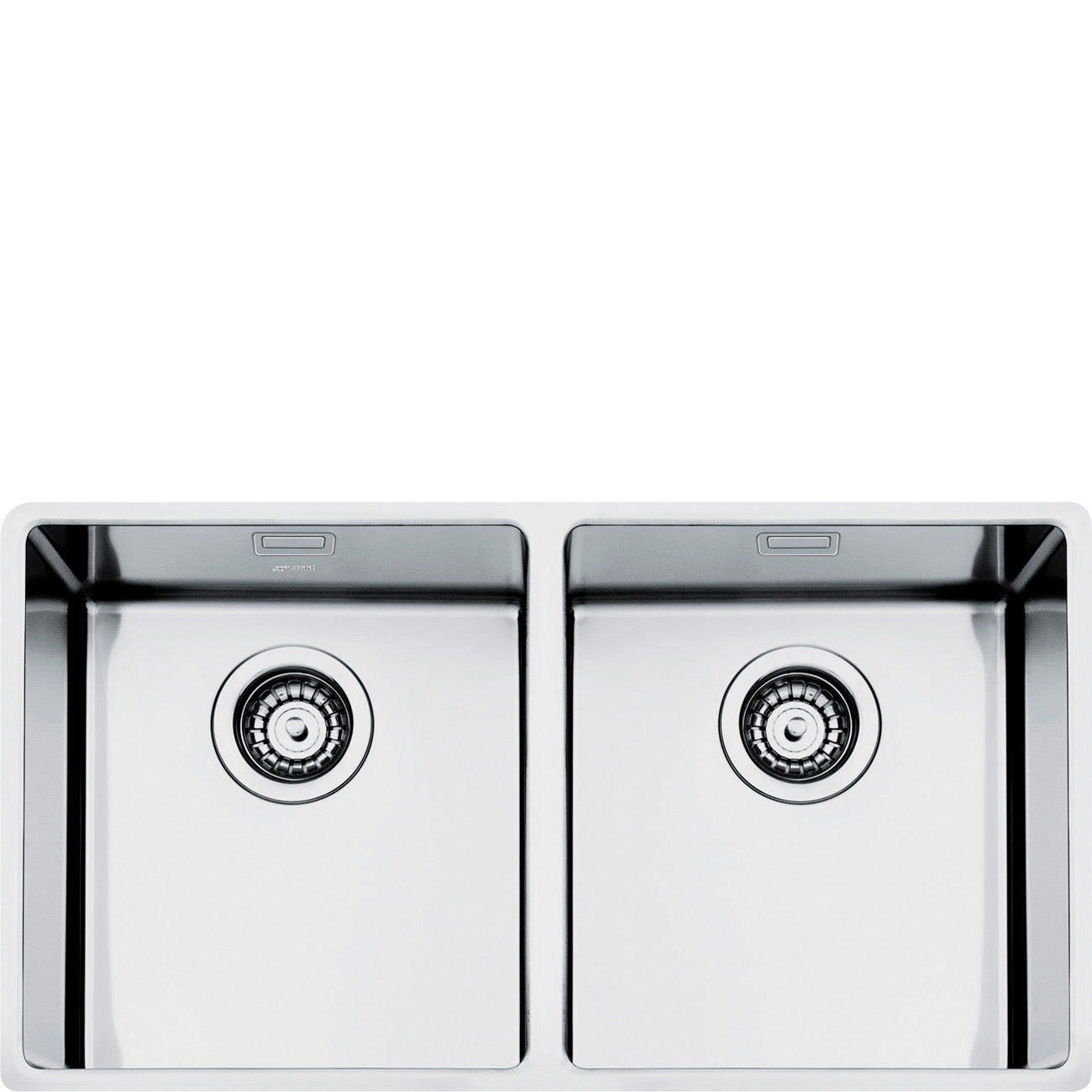 80cm Mira Double bowl undermount sink