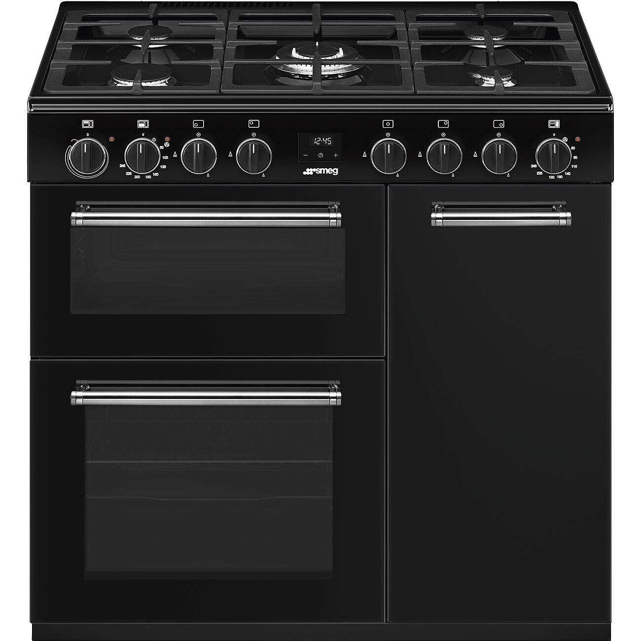 90cm Concert three cavity dual fuel cooker with Master Controls