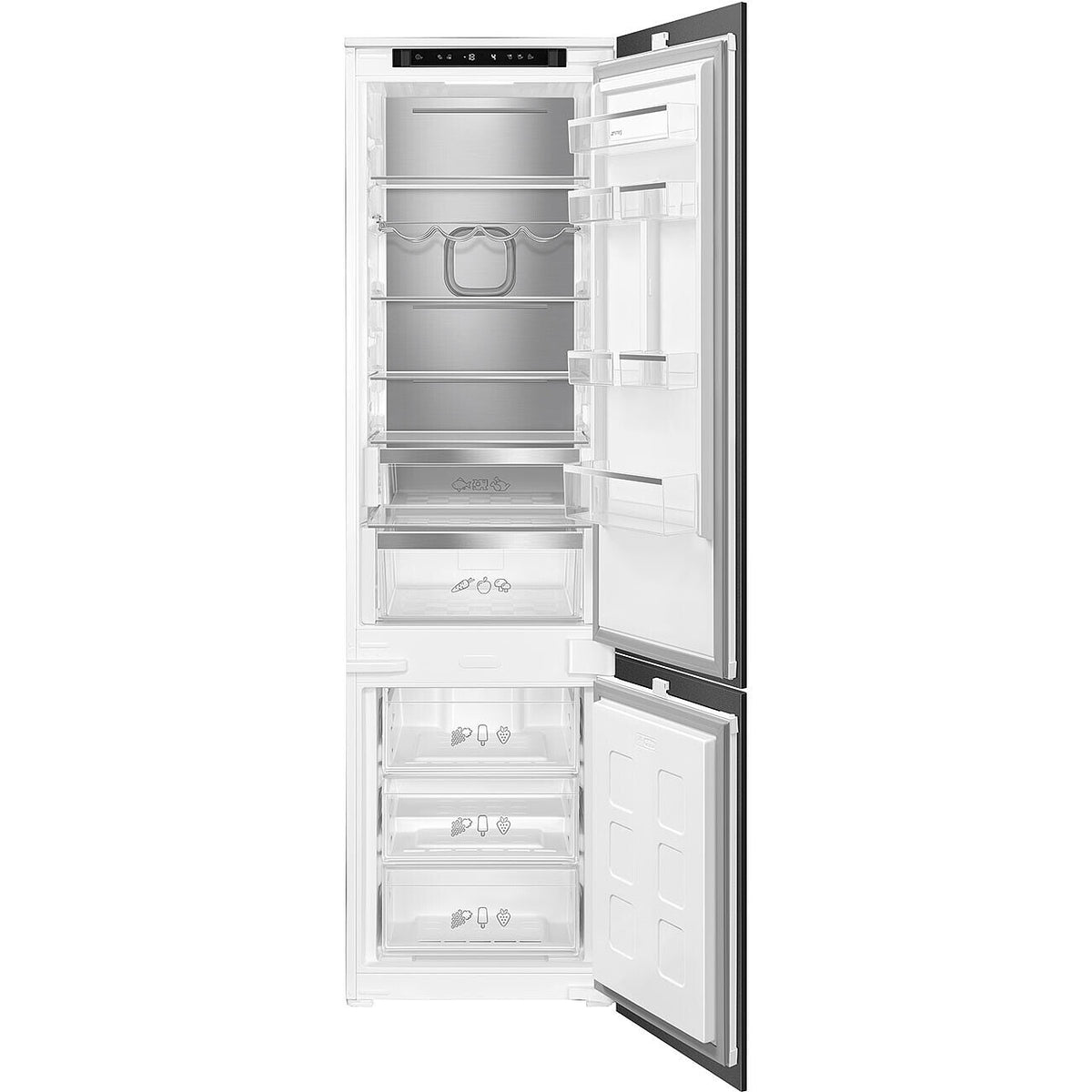 C8194TND 60cm Extra Height Integrated In Column No Frost Fridge Freezer
