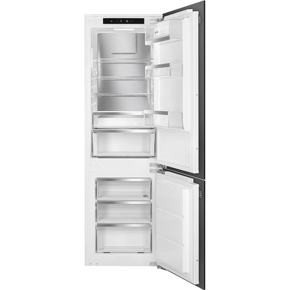 60cm Integrated In Column Total No Frost Fridge Freezer - Fixed Hinge
