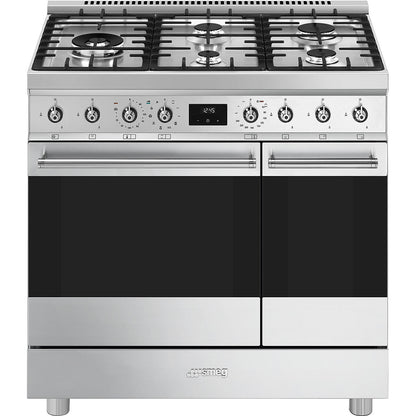 90cm Symphony dual fuel cooker