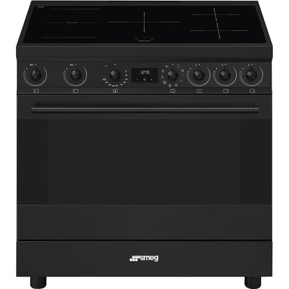 90cm Single Cavity Cooker with Induction Hob