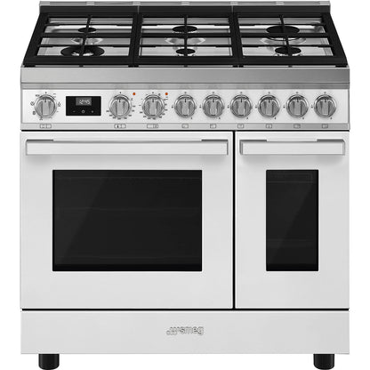90cm Portofino double cavity dual fuel cooker