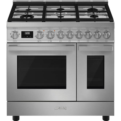 90cm Portofino double cavity dual fuel cooker