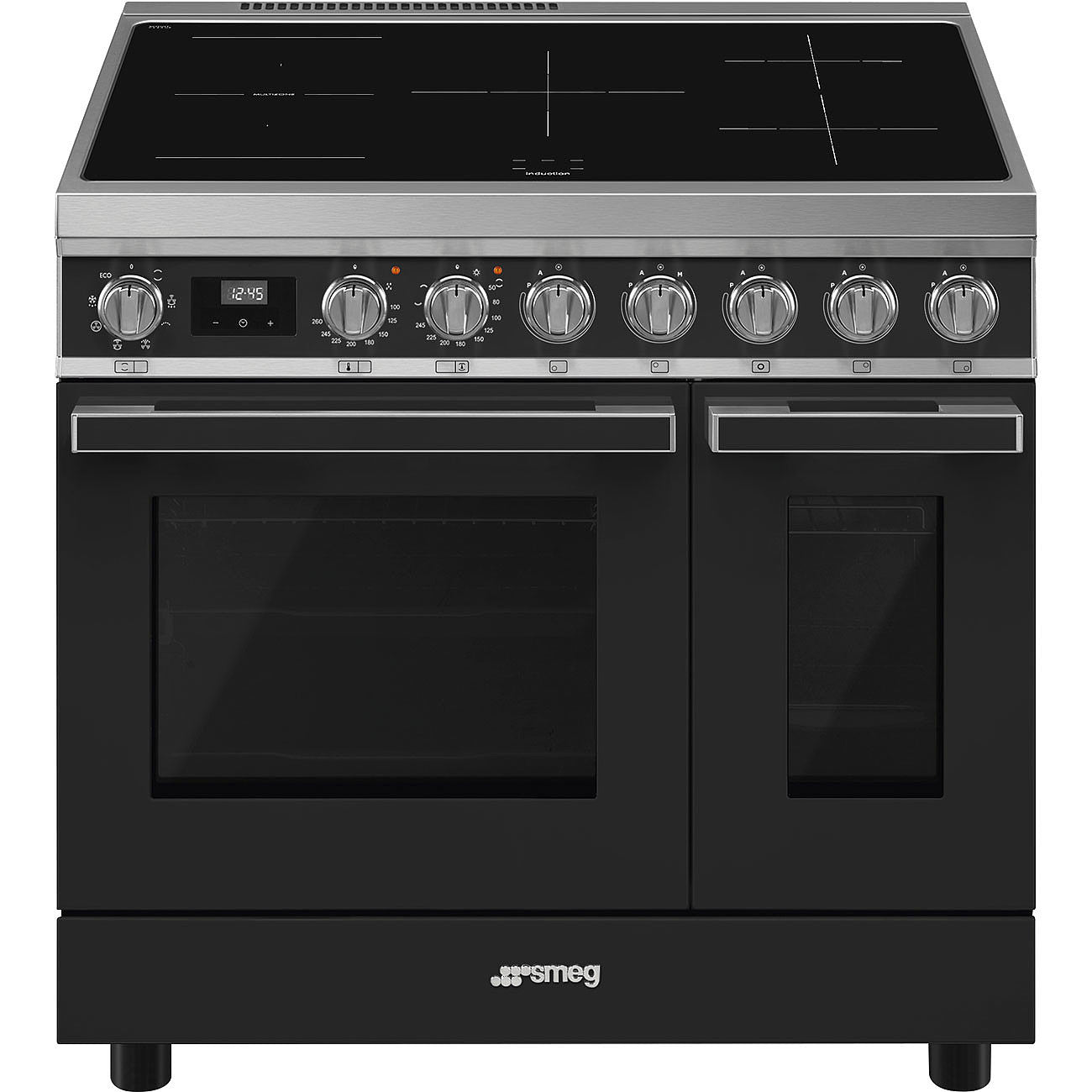 90cm Portofino double cavity electric cooker
