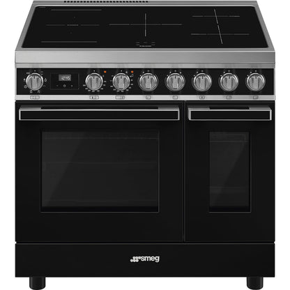 90cm Portofino double cavity electric cooker