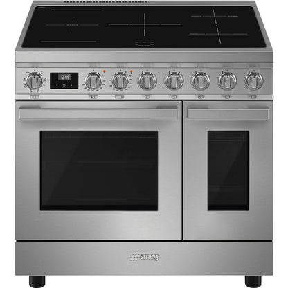 90cm Portofino double cavity electric cooker