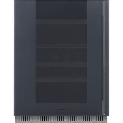 60cm Linea left  hand hinge wine cooler