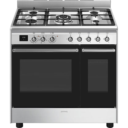90cm Concert double cavity dual fuel cooker