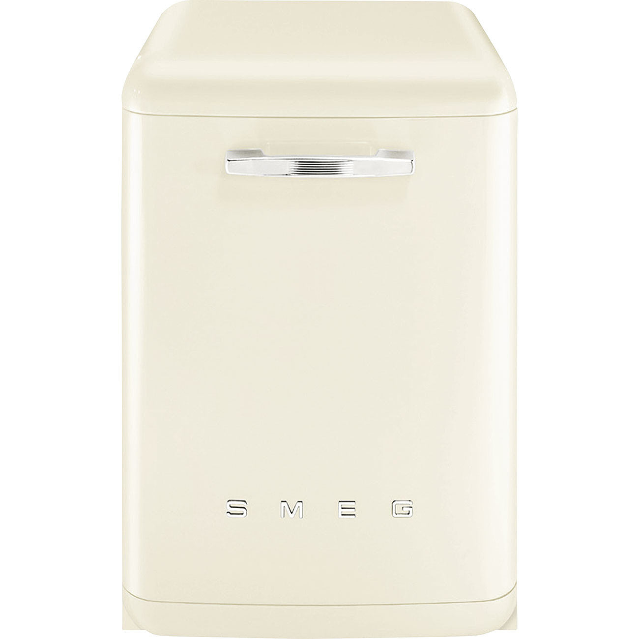 60cm Freestanding 50s Style Cream Dishwasher, B Rated