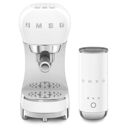 Espresso Coffee Machine Bundle with Mini Milk Frother