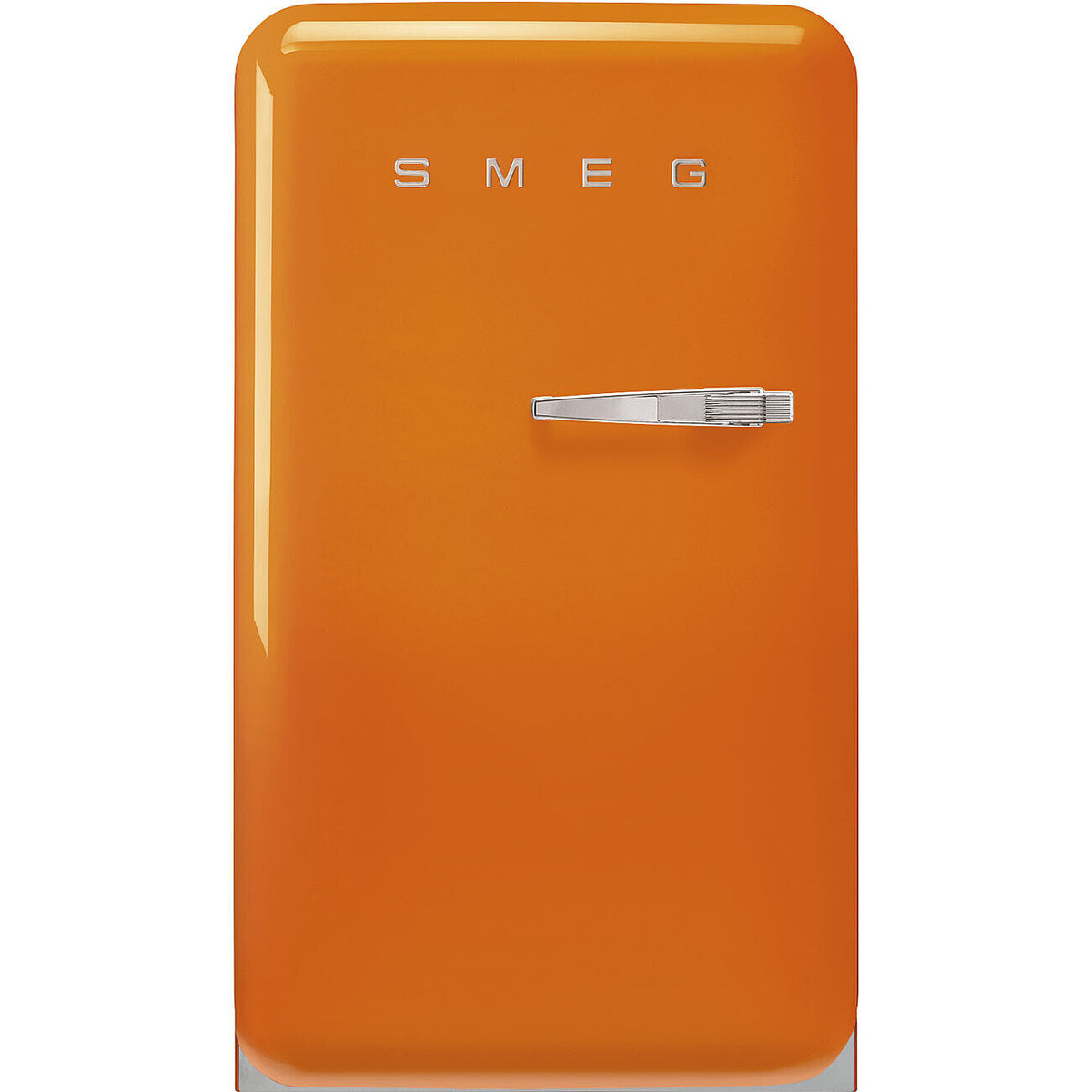 FAB10 55cm 50s Style Small Left Hand Hinge Fridge with Icebox