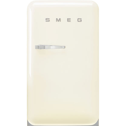 FAB10 55cm 50s Style Small Right Hand Hinge Fridge with Icebox