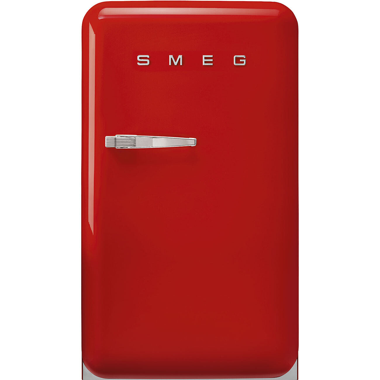 FAB10 55cm 50s Style Small Right Hand Hinge Fridge with Icebox