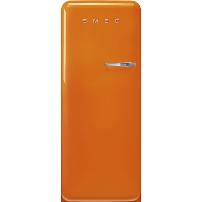 FAB28 60cm 50s Style Left Hand Hinge Fridge with Icebox