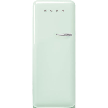 FAB28 60cm 50s Style Left Hand Hinge Fridge with Icebox