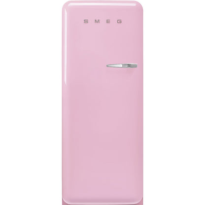 FAB28 60cm 50s Style Left Hand Hinge Fridge with Icebox