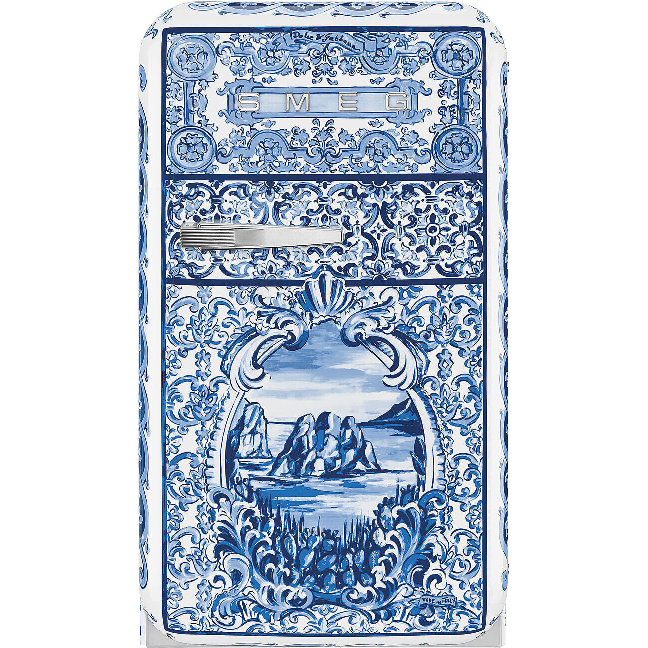 FAB5 40cm 50s Style Small Right Hand Hinge Minibar Dolce and Gabbana Blu Mediterraneo