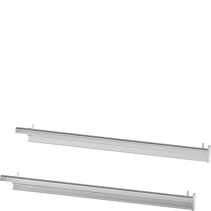 1 level telescopic guide rails - partially extractable