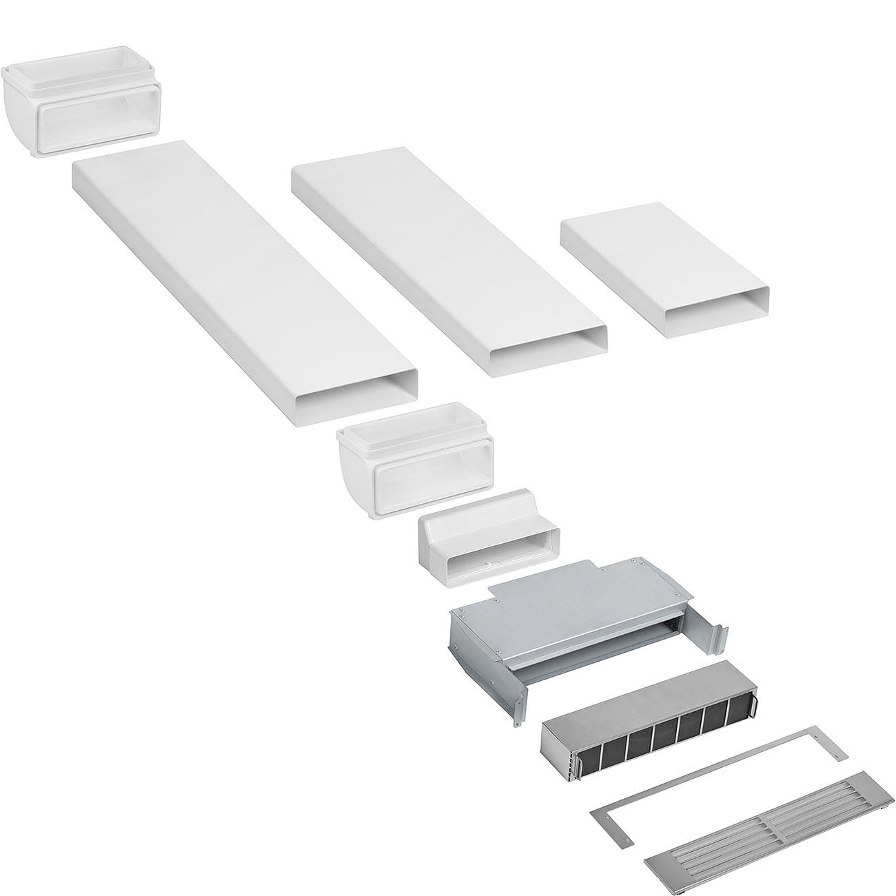 Recirculation kit HOBD682 Hoods containing Ceramic Filter Vent Flat Channel Duct
