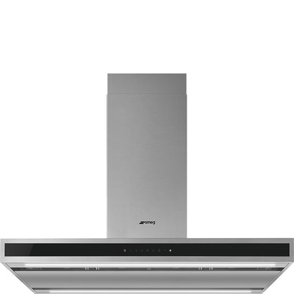 90cm Alta Island Cooker Hood with Auto-Vent 2.0