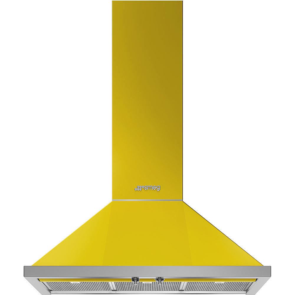 90cm Portofino Chimney Cooker Hood