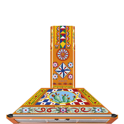 90cm Divina Cucina Chimney Cooker Hood Carretto