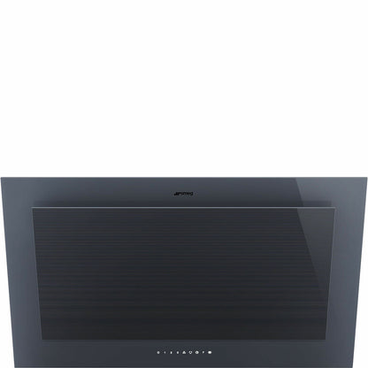 90cm Linea Chimney Cooker Hood