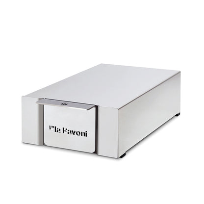 La Pavoni Stainless Steel Knockbox Accessory for Home Use