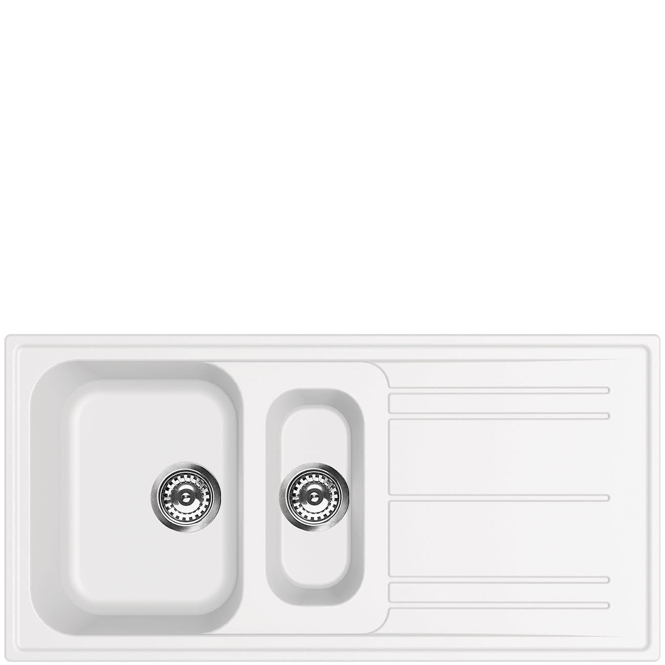 100cm Rigae 1.5 bowl sink