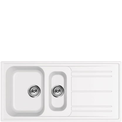 100cm Rigae 1.5 bowl sink
