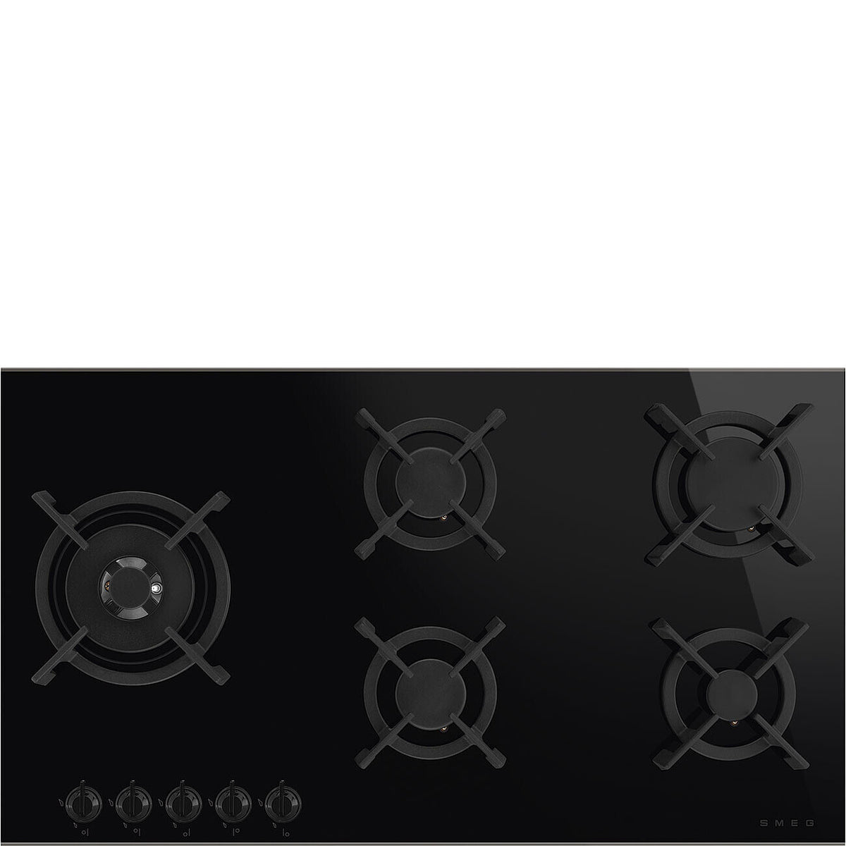 PV695LCT 90cm Dolce Stil Novo Gas on Glass Hob