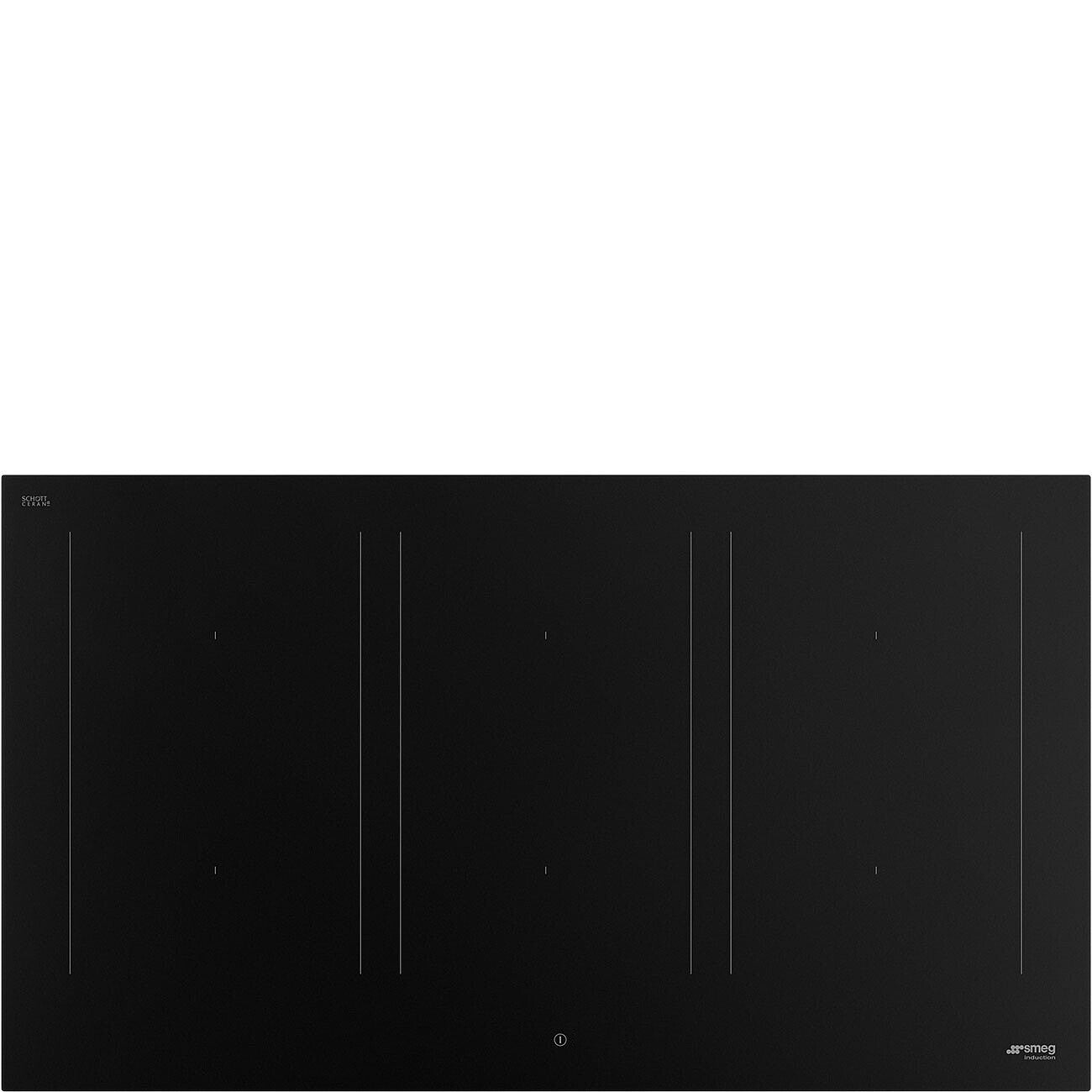 90cm Matte Black Induction Hob