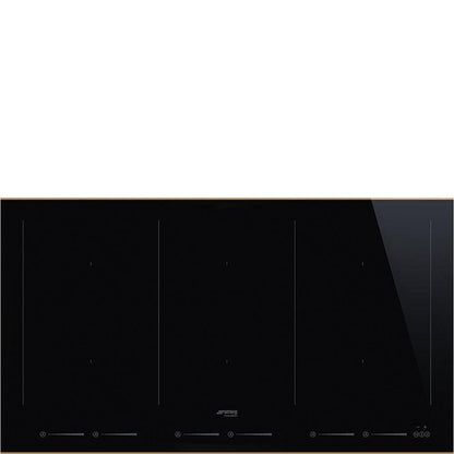 SIM693WLDR 90cm Dolce Stil Novo Induction Hob with Copper Trim