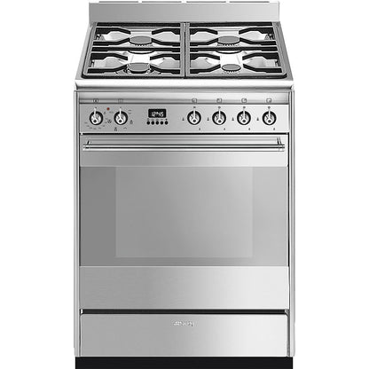 60cm Concert dual fuel cooker