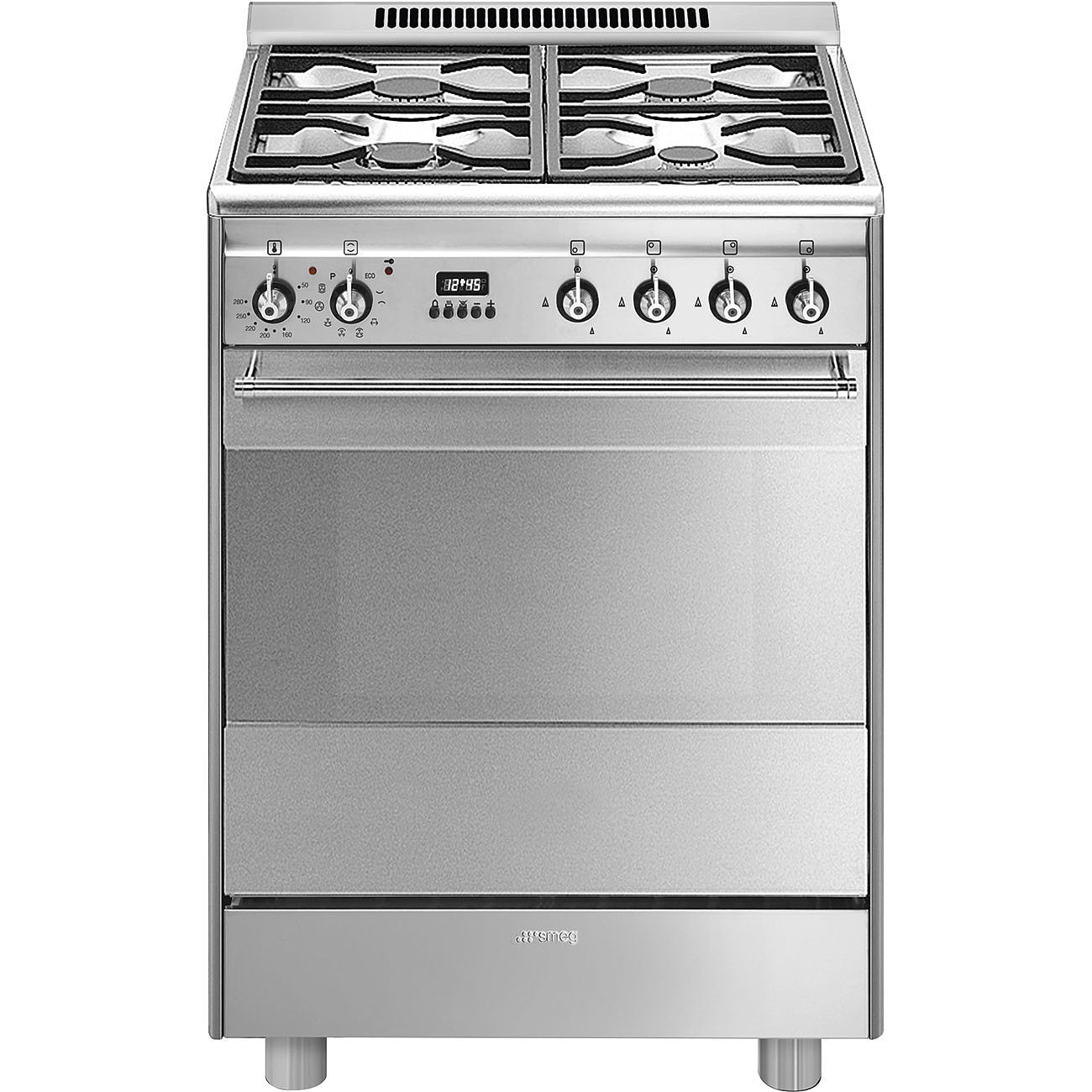 60cm Concert dual fuel pyrolytic cooker