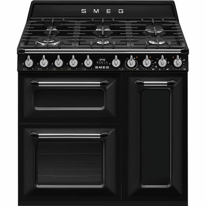 90cm Victoria three cavity dual fuel cooker