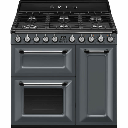 90cm Victoria three cavity dual fuel cooker