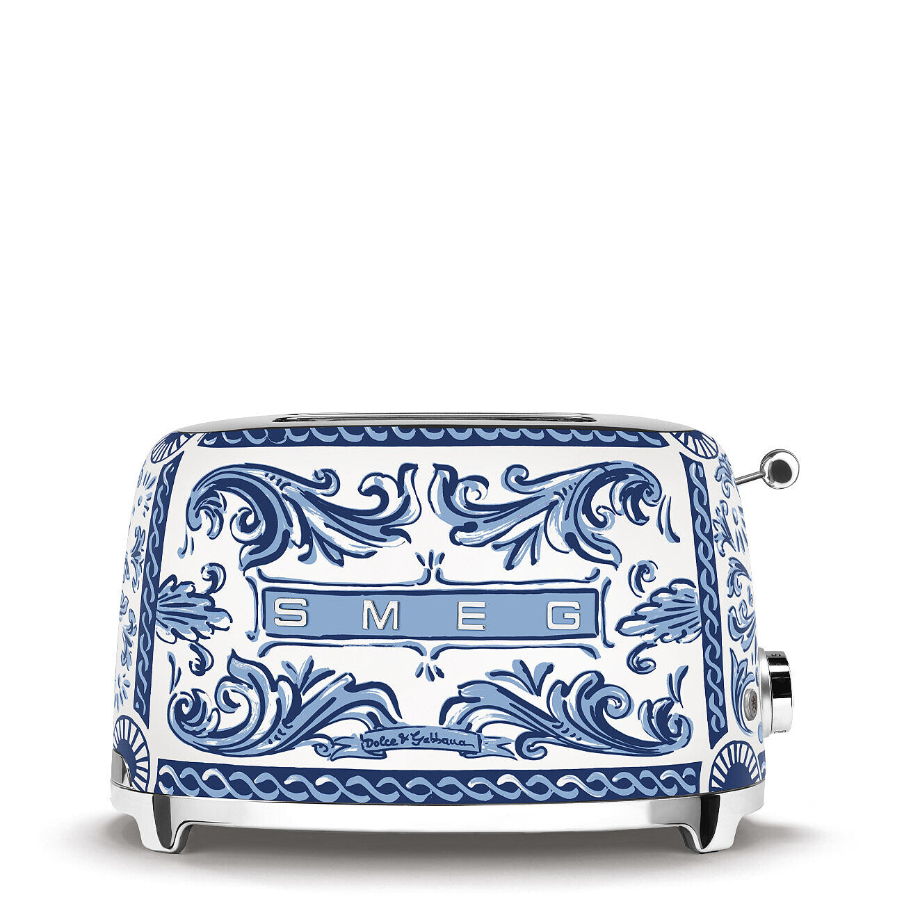 Two Slice Toaster in Dolce and Gabbana Blu Mediterraneo