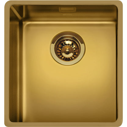34cm Mira Single bowl undermount sink